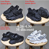 Womens Trainers Platform Wedges Chunky Sneakers Baskets Chaussures Femme