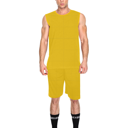 Golden Poppy Corn All Over Print Basketball Uniform