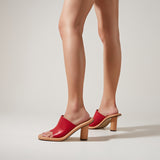 Women's Square Head Platform Flip-Flop High Heel Sandals