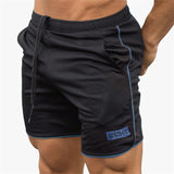 ECHT Men Quick Dry Sports Fitness Gym Bottoms Crossfit Sweatpants Shorts