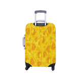 Tangerine Yellow Tulips Luggage Cover/Small 24'' x 20''