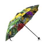 Picturesque Flowers Foldable Umbrella