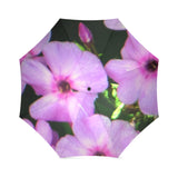 Fuschia Flowers Foldable Umbrella