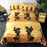 African King People Woman Duvet Cover Desert Geometric Home Textiles 3pcs Bed Set