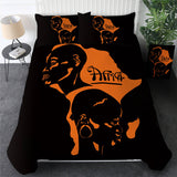 African King People Woman Duvet Cover Desert Geometric Home Textiles 3pcs Bed Set