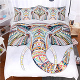 BeddingOutlet Bedding Set Bohemia Geometric Duvet Cover Pillow Case 3pcs Colorful Print