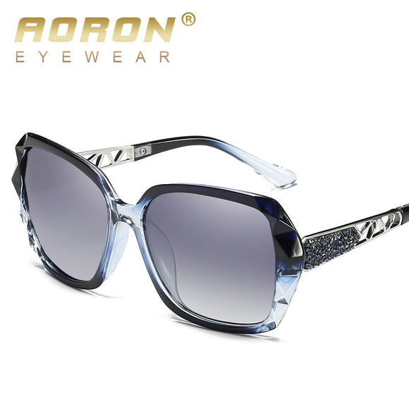 Women AORON Polarized Sunglasses Color Film Lens UV400 Protection