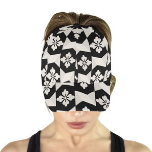 Black White Tiles All Over Print Dad Cap (7-Pieces Customization)