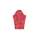 Radical Red Roses Bateau A-Line Skirt (D21)