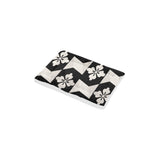 Black White Tiles Pet Bed 18"x12"