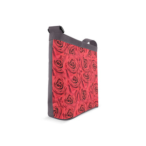 Radical Red Roses Crossbody Bags (Model 1613)
