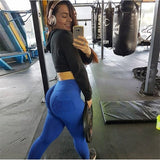 Push Up Fitness Women Pants High Waist Sporting Leggings Workout Pockets