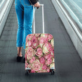Your Pink Roses Luggage Cover/Small 24'' x 20''