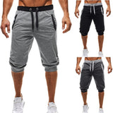 Mens Slim Fit Gym Joggers Workout Shorts