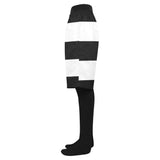 Black White Stripes Men's Swim Trunk (Model L21)