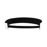 Black White Stripes Sports Headband