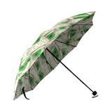 Bushy Green Eyebrows Foldable Umbrella