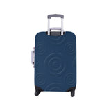 Prussian Blue Birdeye Luggage Cover/Small 24'' x 20''