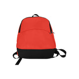 Pomegranate Solid Fabric Backpack for Adult (Model 1659)