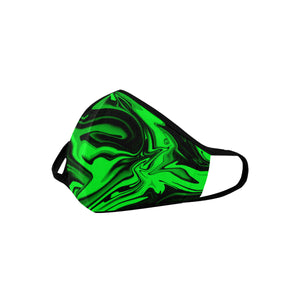 Dark Pastel Greens Mouth Mask