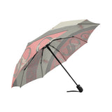 Cheery Coral Pink Auto-Foldable Umbrella
