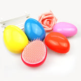 Egg Design Magic Hair Brush Plastic Detangling Comb Styling Tools
