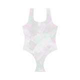 Clear Mint Vest One Piece Swimsuit (Model S04)
