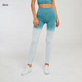 Sens Womens Yoga Gym Leggings Sportswear Long Sleeve Top Clothing Fitness