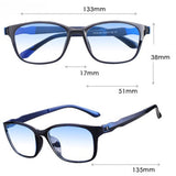 Reading Glasses Anti Blue Rays Presbyopia Eyeglasses Antifatigue Computer Eyewear +1.5 - +4.0