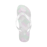 Clear Mint Flip Flops for Men/Women (Model 040)
