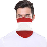 Red White Stripes Multifunctional Headwear