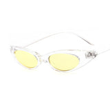 Vintage Women Cute Designer Cat Eye Retro Sunglass UV400 Oval Eyewear