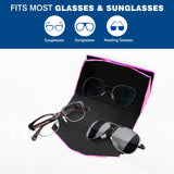 Falling Hearts Custom Foldable Glasses Case