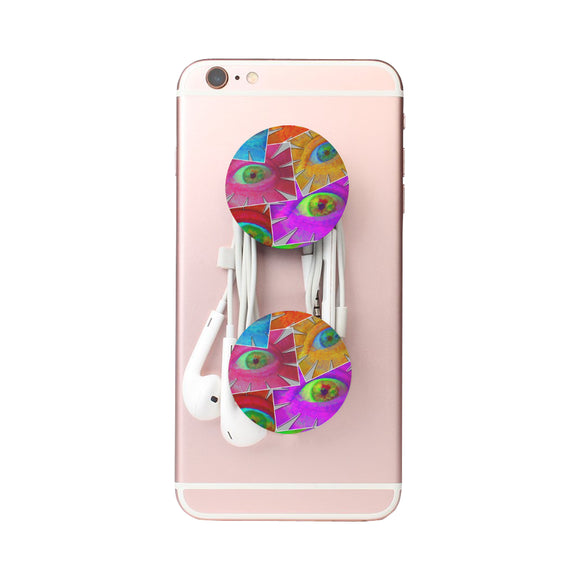 Colorful Eye Flower Air Smart Phone Holder