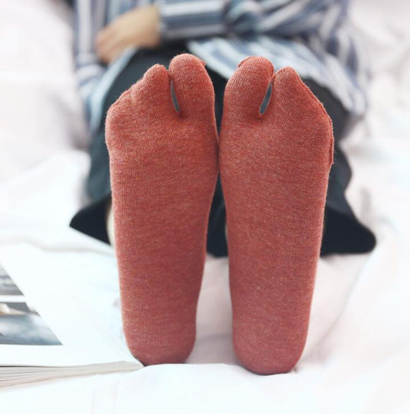 Breathable Two-Toed Japanese Harajuku Split Toe Sock