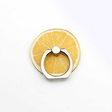 Mobile Phone Metal Finger Ring Holder Cute Lemon Fruits Stand Support