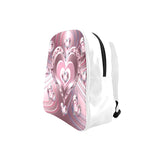 River Flowing Hearts School Backpack (Model 1601)(Small)