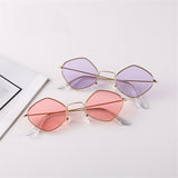 Polygon Women Men Designer Vintage Clear Couple Eyewear