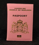 Netherlands Passport Cover Soft PU Leather New Holland Holder