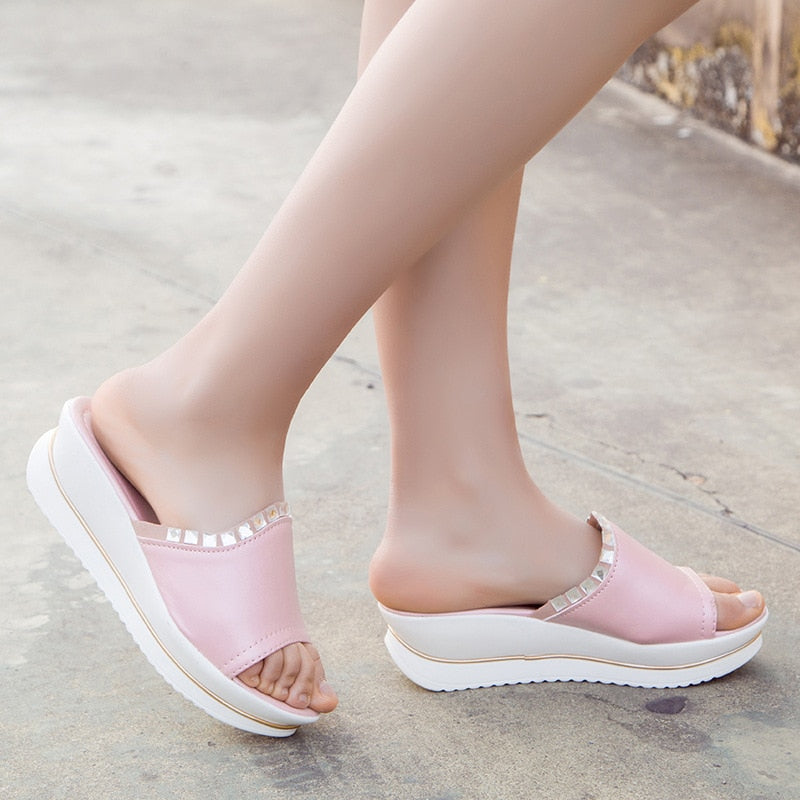 Buy High Heels Rubber Slippers Women online