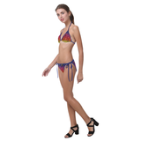 Rainbow Stars Custom Bikini Swimsuit (Model S01)