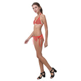 Sunset Dots Custom Bikini Swimsuit (Model S01)