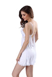 Glamorous Lingerie Women Perspective Pajamas Nightdress Suspender Dress Set
