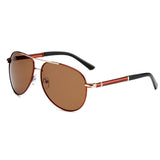 Men's Sunglasses Brand Designer Pilot Polarized Eyeglasses