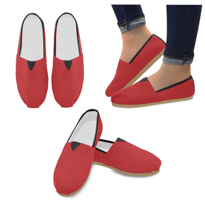 Alizarin Dissolve Women's Casual Shoes (Model 004)