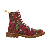 Carmine Roses Martin Boots For Women Model 1203H