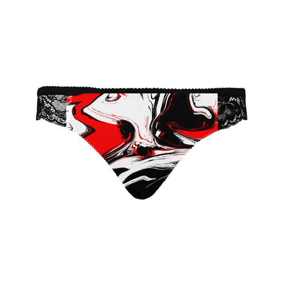 Women's Lace Panty (Front Printing Only)