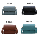 Woman PU Leather Small Square Light Simple Waterproof Shoulder Bag