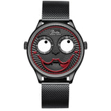 Men's Joker Top Brand Luxury Fashion Personality Alloy Quartz Limited Edition Designer Watch