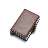 Carbon Fiber Leather Men Wallet Money Bag